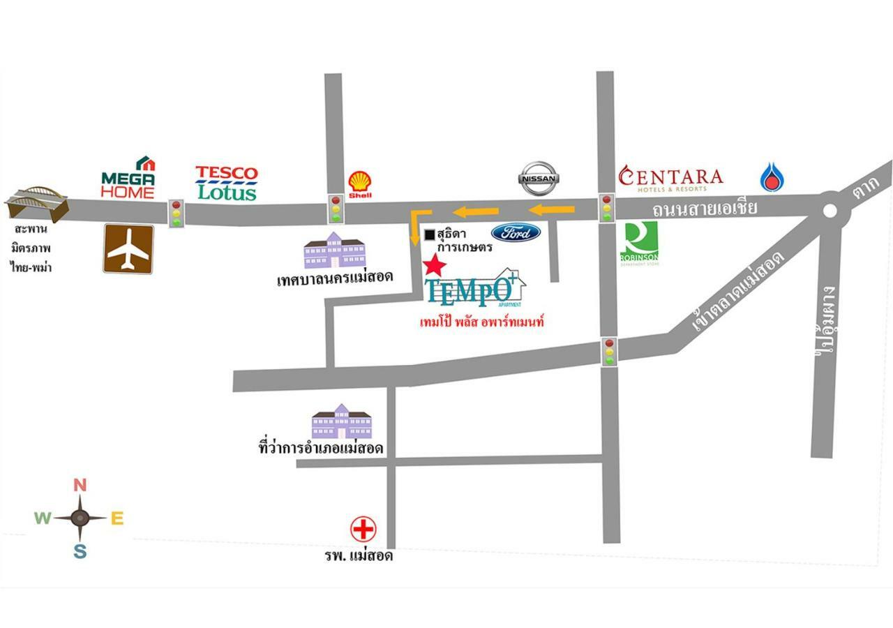 Tempo Plus Apartment Mae Sot Εξωτερικό φωτογραφία